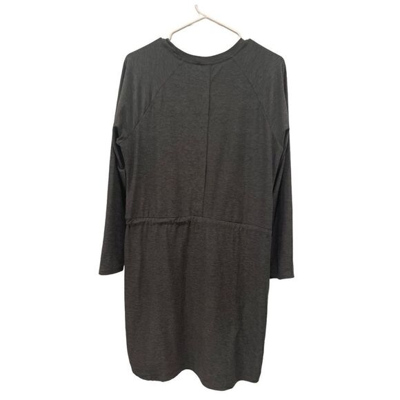 Kyodan Outdoor Aspen Gray Long Sleeves Drawstring Dress.Size M - Picture 8 of 13